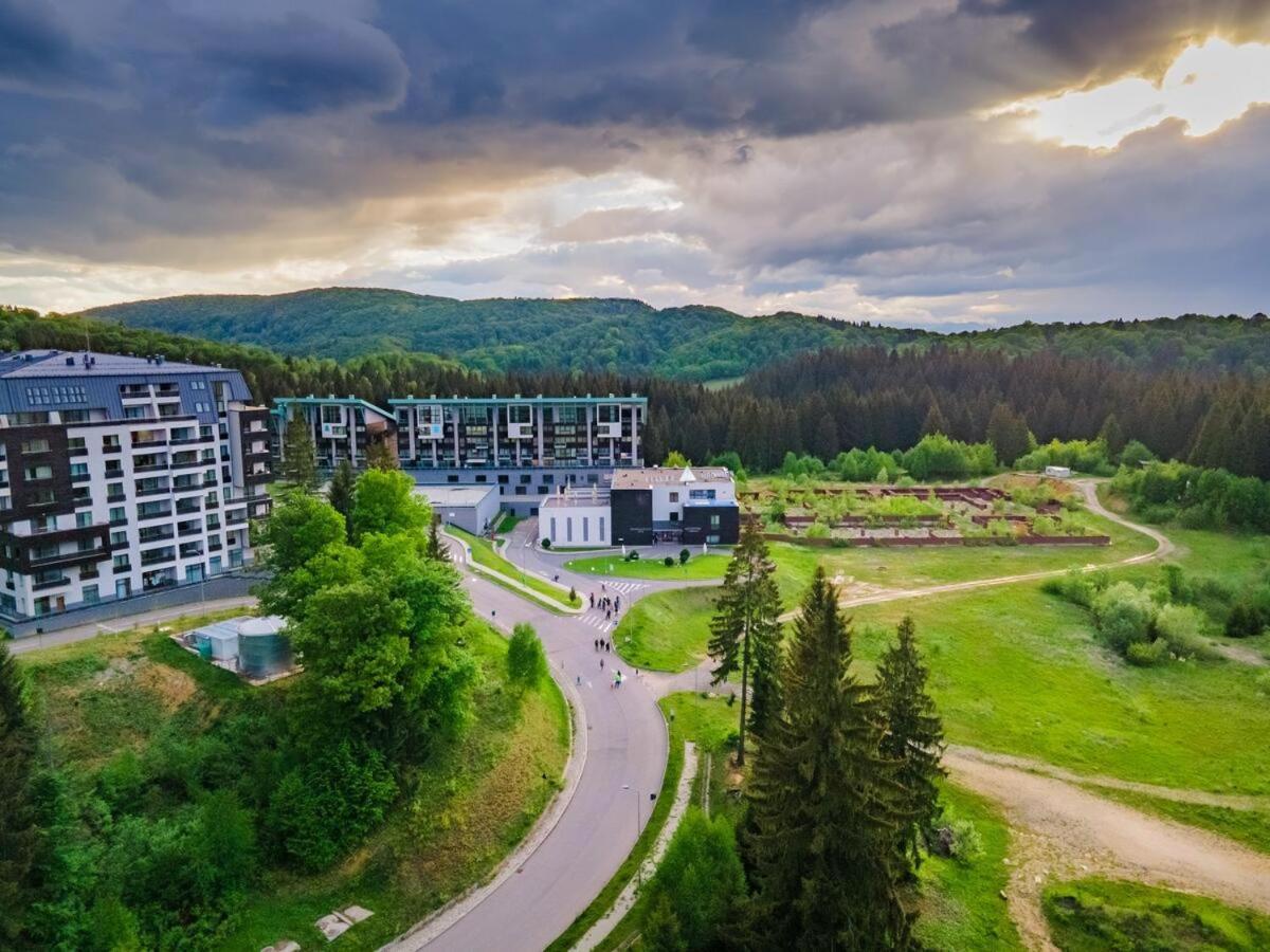 Fabulous Panorama Silver Mountain Apartments Пояна-Брашов Экстерьер фото