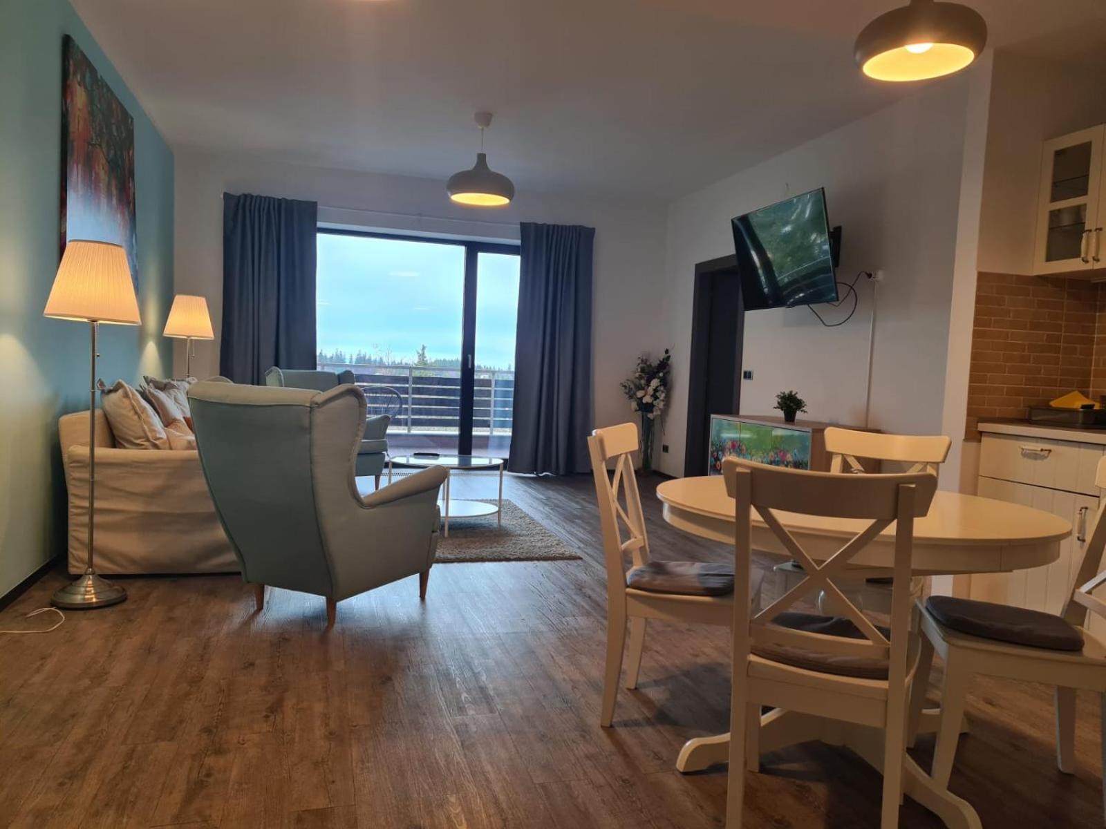 Fabulous Panorama Silver Mountain Apartments Пояна-Брашов Экстерьер фото