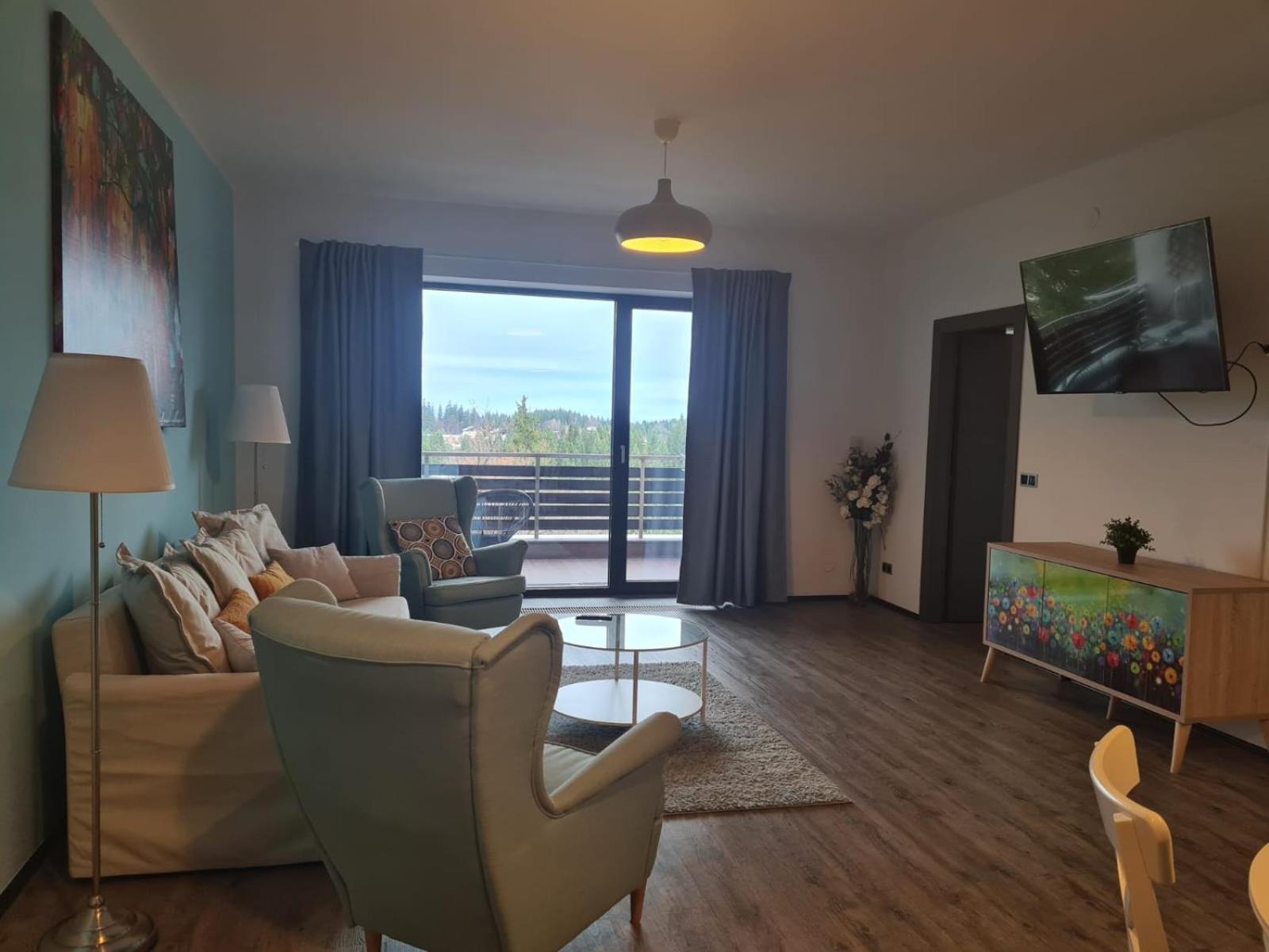Fabulous Panorama Silver Mountain Apartments Пояна-Брашов Экстерьер фото